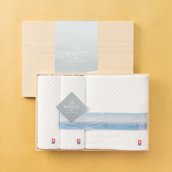 ザ・ホワイト バス・フェイスセット(木箱入)