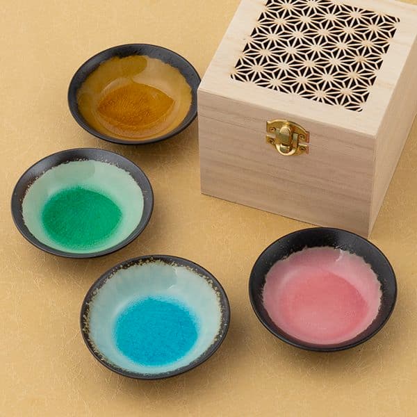 四季彩 小付4P 木箱入