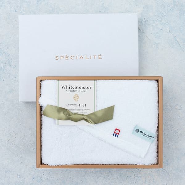 ホワイトマイスター フェイスタオル1P