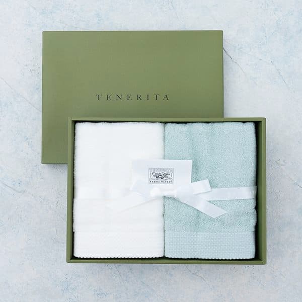 軽やかな甘撚りフェイスタオルセット(WN)