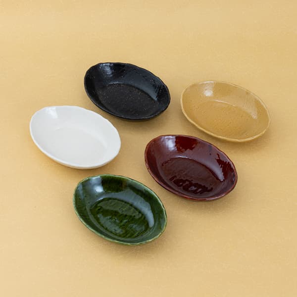 あじわい楕円多用鉢揃