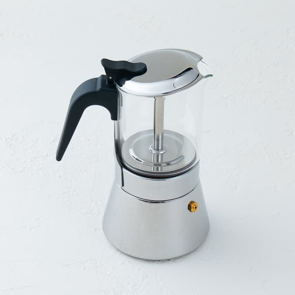 中が見える!エスプレッソメーカー450ml