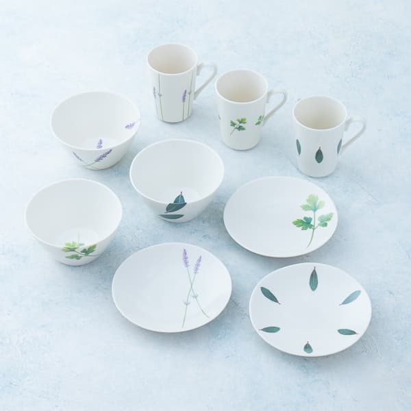 【ラ・エミーズ】トリオ16プレート・マグ&ボウル