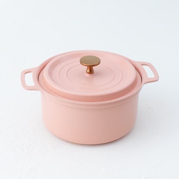 【クックシェア】軽ラクポット18cmピンク