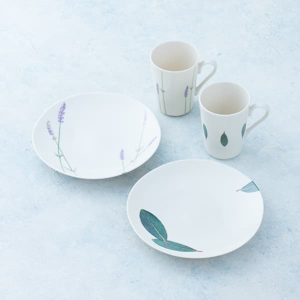 【ラ・エミーズ】ペア19プレート&マグ