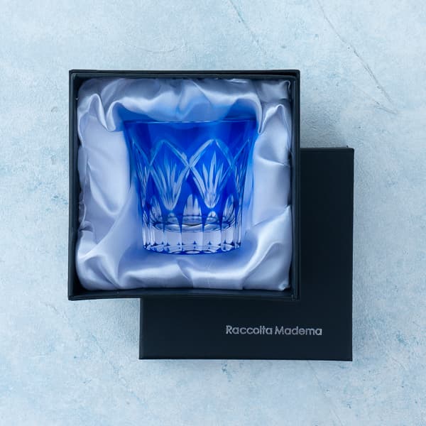 ジュエル カットグラス(ブルーオーシャン)