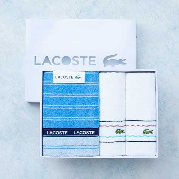 【ラコステ】シュルファスタオルセット