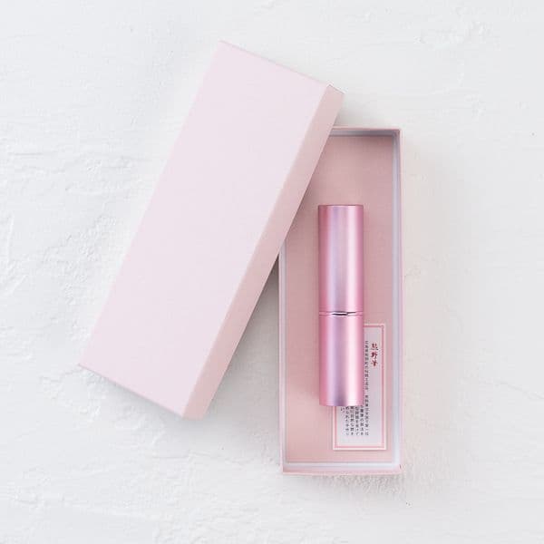 携帯用チークブラシ ピンク