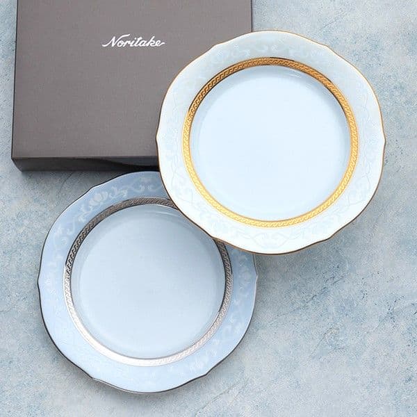 ハンプシャー 23cmプレートペア(金・銀)