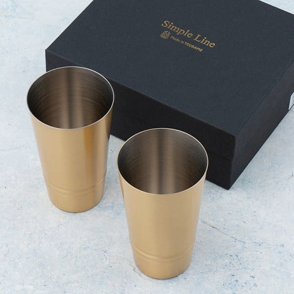 真鍮製タンブラー330ml 2PCS