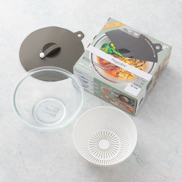 耐熱ガラスボウルセット18cm