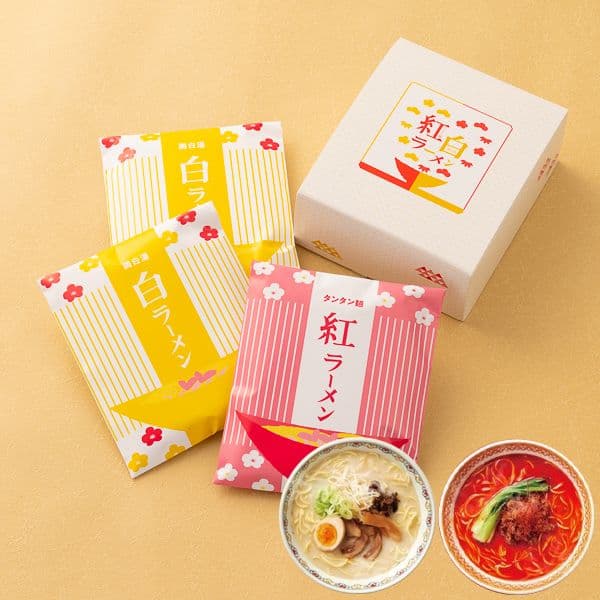 紅白ラーメン