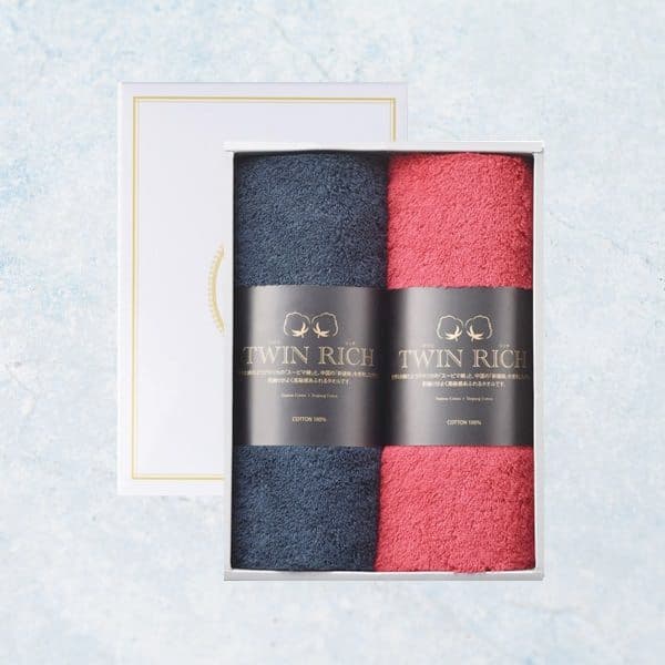 【ツインリッチ】フェイスタオル2P