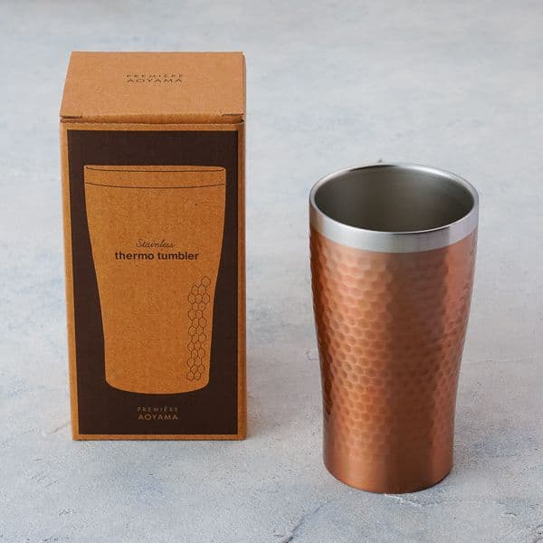 リュクス メタルサーモタンブラー(BR)1客