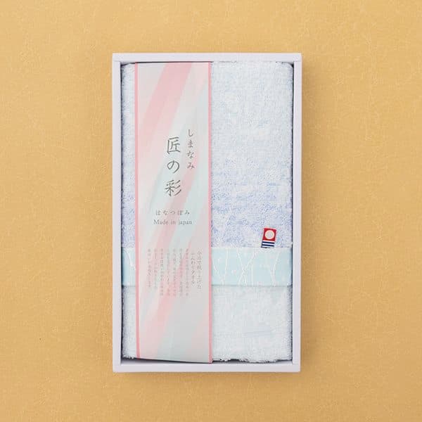 しまなみ匠の花つぼみ フェイスタオルBL