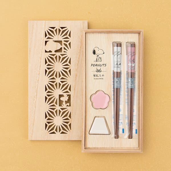 木箱入りペア箸セット